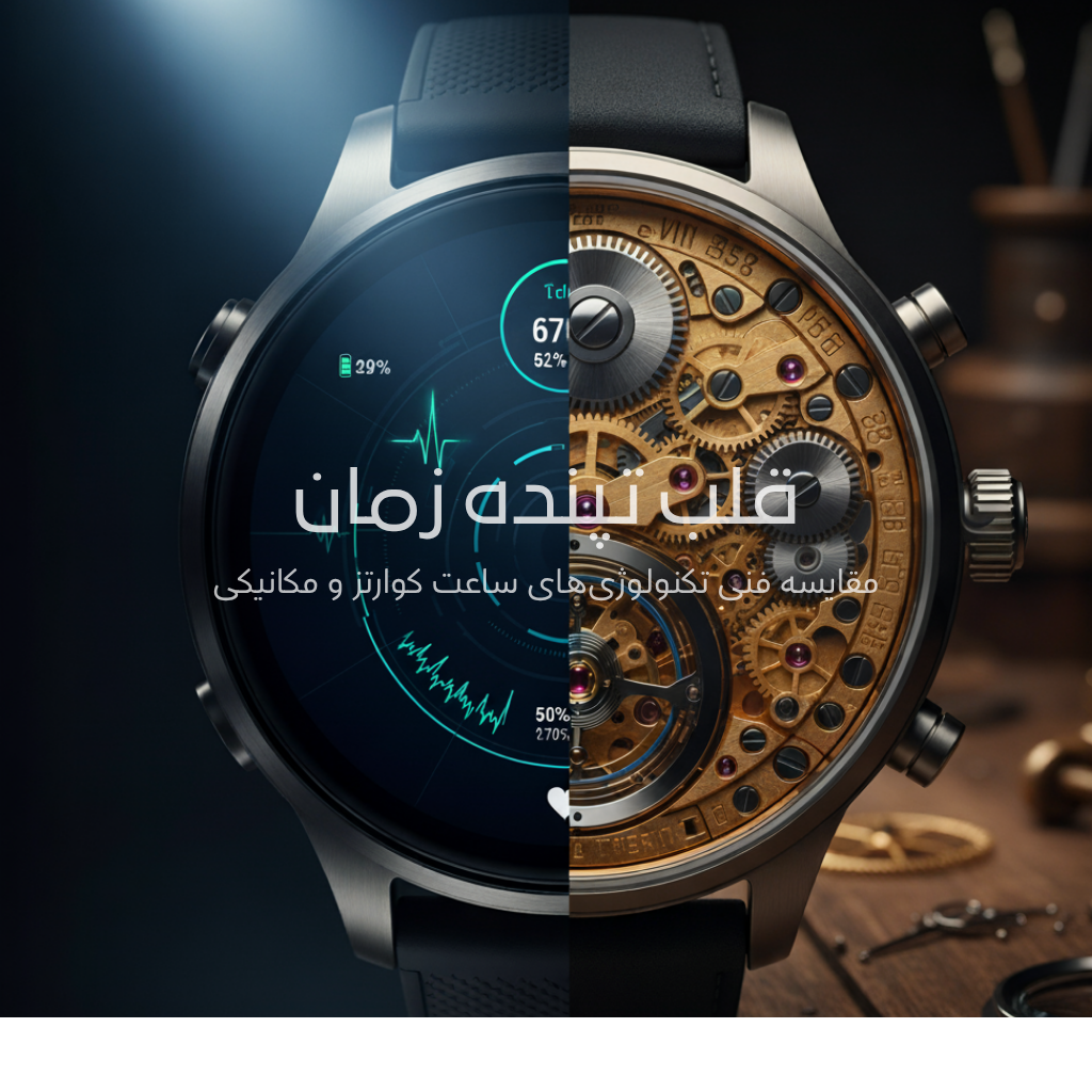راهنمای نهایی انتخاب موتور ساعت – دقت کوارتز یا میراث مکانیکی؟